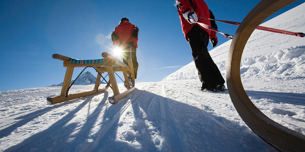 Rodeln im Ötztal