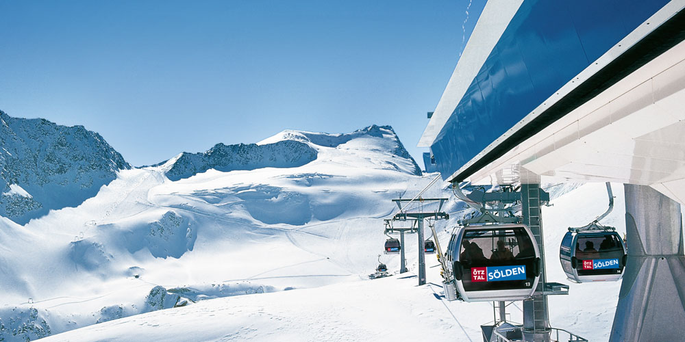 Gletscher in Sölden